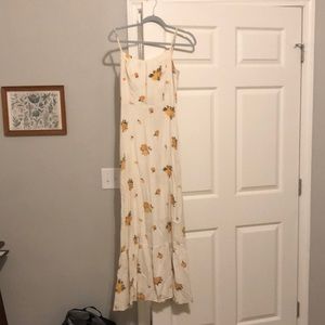 Reformation Prairie Dress Floral Maxi